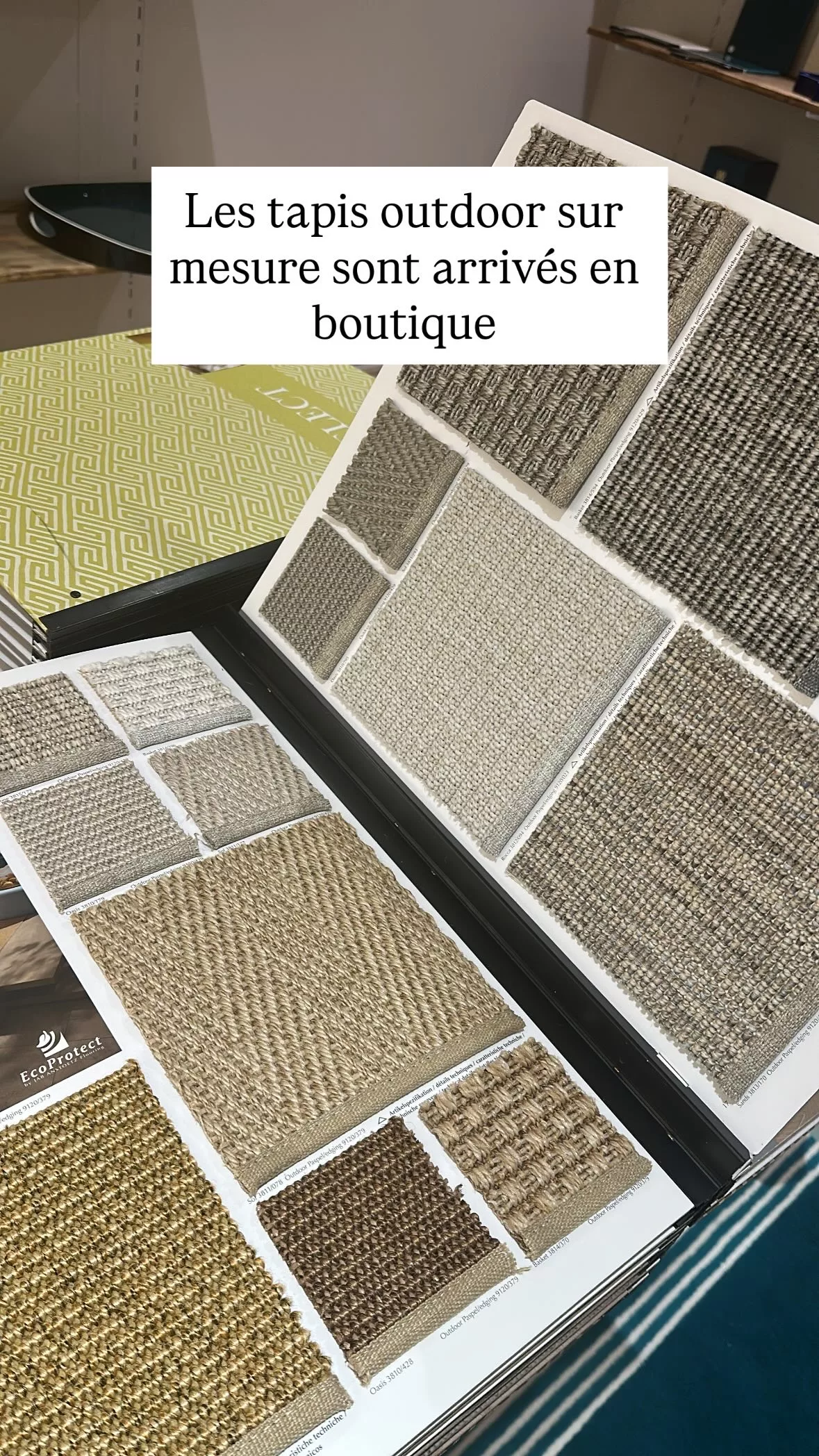 Tapis indoor - outdoor sur mesure à Pornc