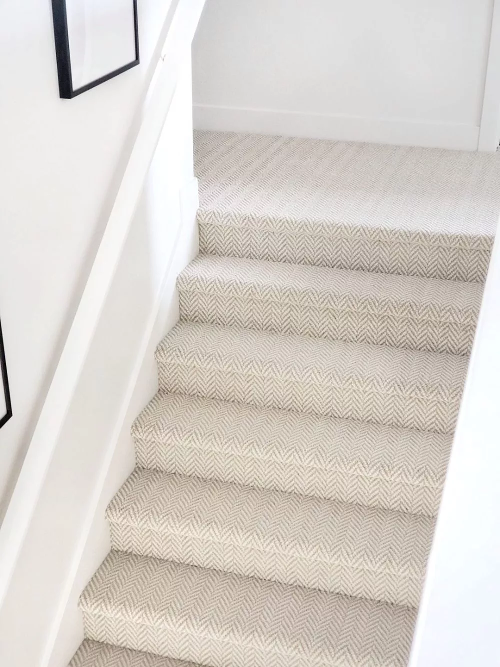 escalier moquette à Pornic